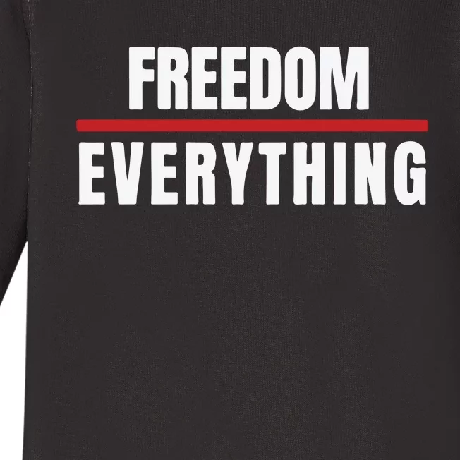 Freedom Everything Baby Long Sleeve Bodysuit