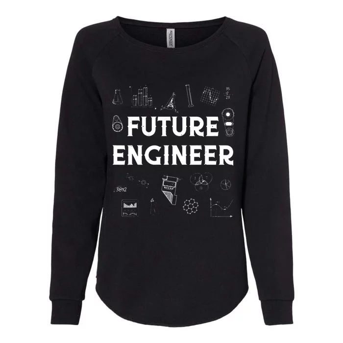 Future Engineer Funny Men Women Engineering Student Gifts Womens California Wash Sweatshirt