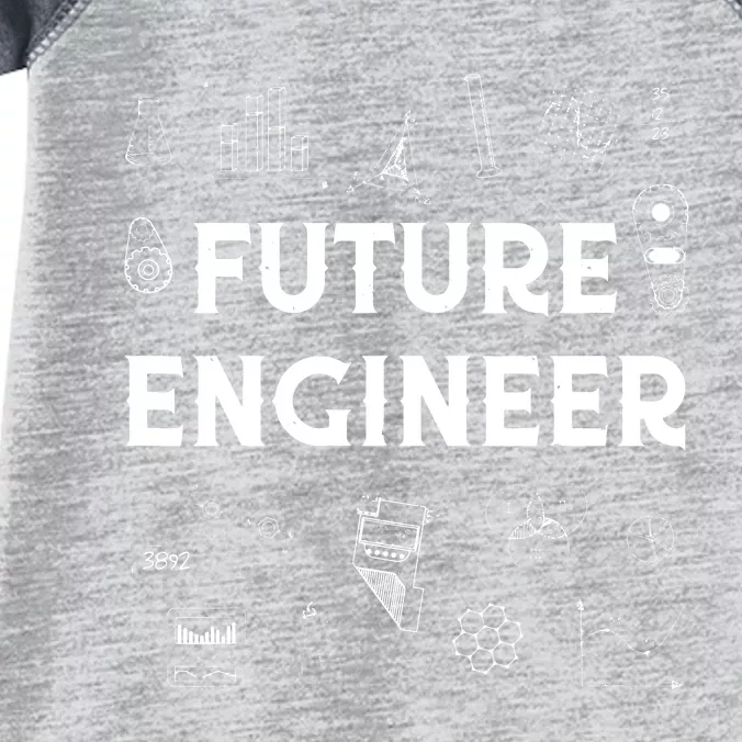 Future Engineer Funny Men Women Engineering Student Gifts Infant Baby Jersey Bodysuit