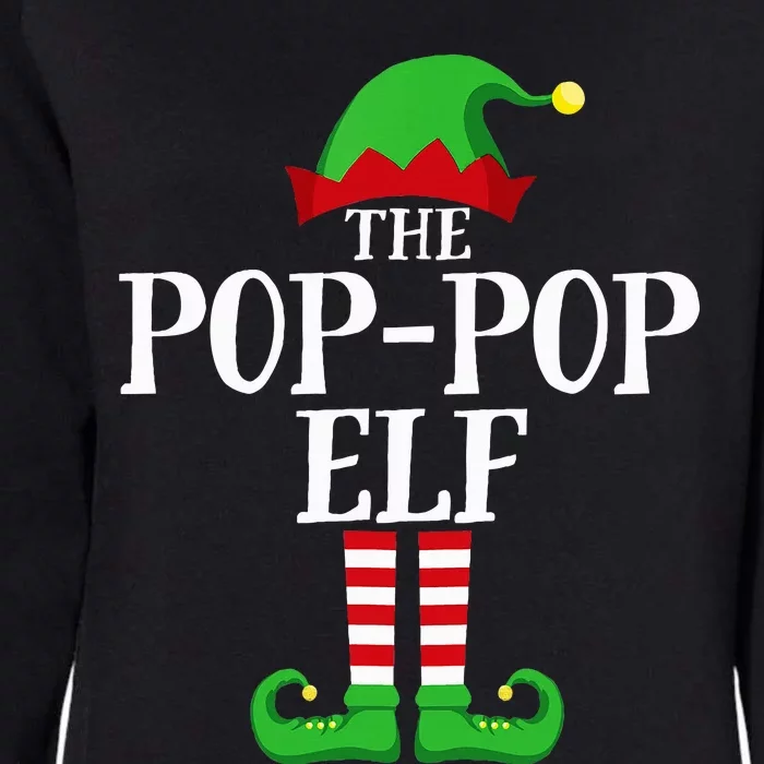 Festive Elf Family Christmas Pajama Set Womens California Wash Sweatshirt