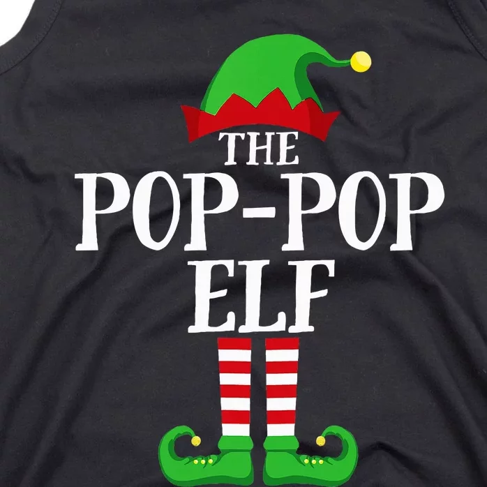 Festive Elf Family Christmas Pajama Set Tank Top