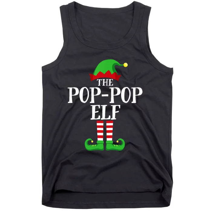 Festive Elf Family Christmas Pajama Set Tank Top