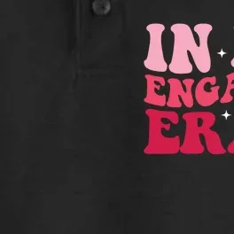 Funny Engagement Fiance In My Engaged Era Bachelorette Party Dry Zone Grid Performance Polo