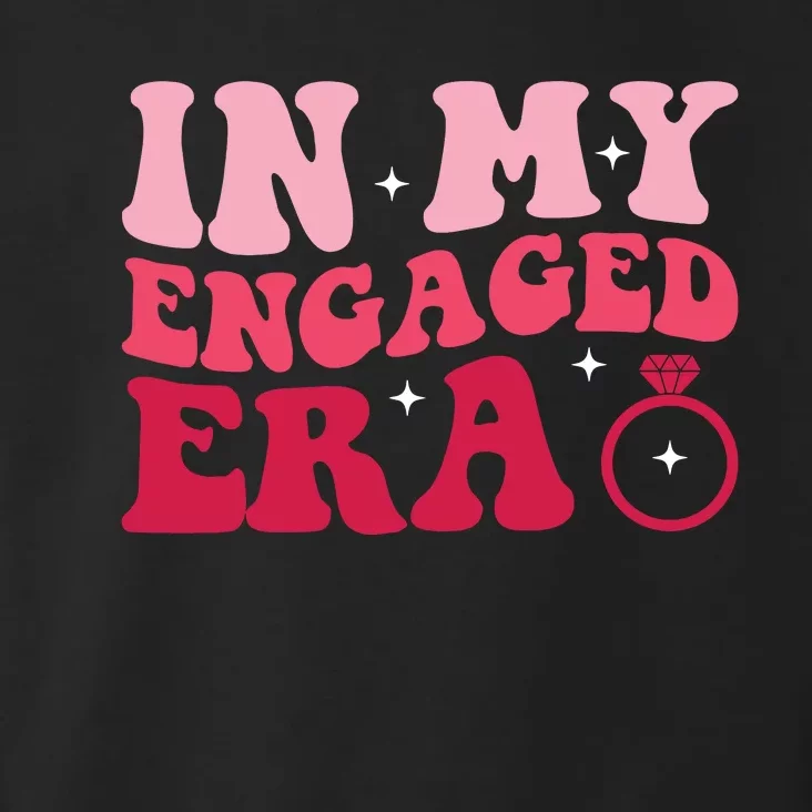 Funny Engagement Fiance In My Engaged Era Bachelorette Party Toddler Hoodie