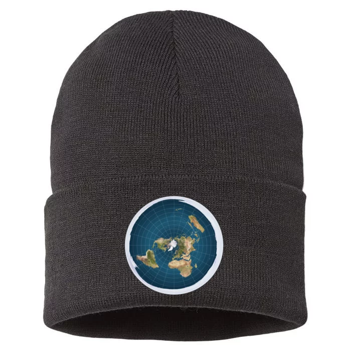 Flat Earth Sustainable Knit Beanie