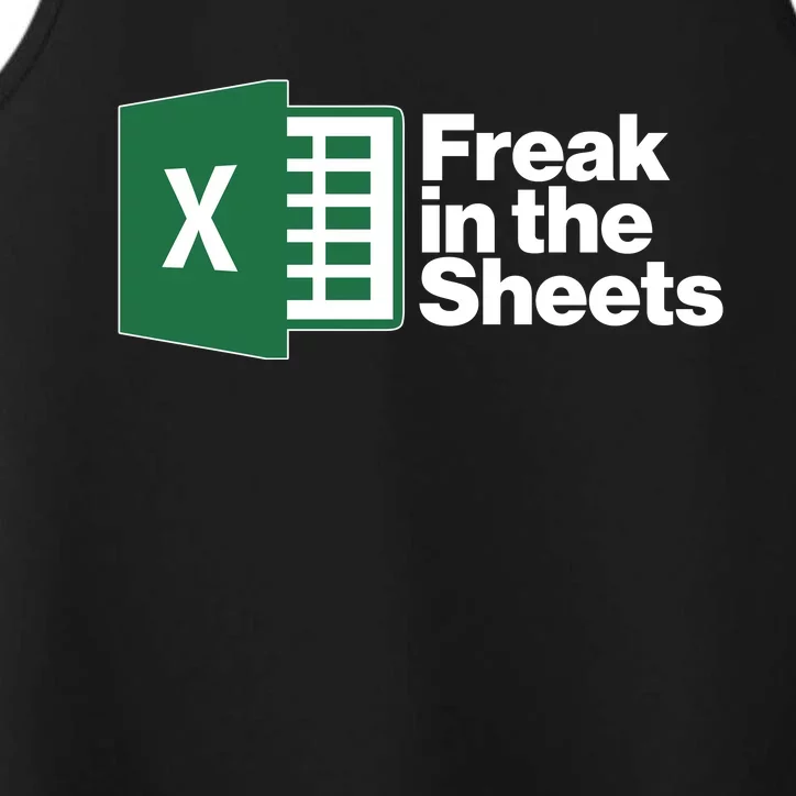 Funny Excel Freak In The Sheets Performance Tank