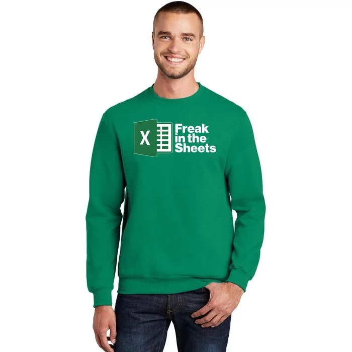 Funny Excel Freak In The Sheets Sweatshirt