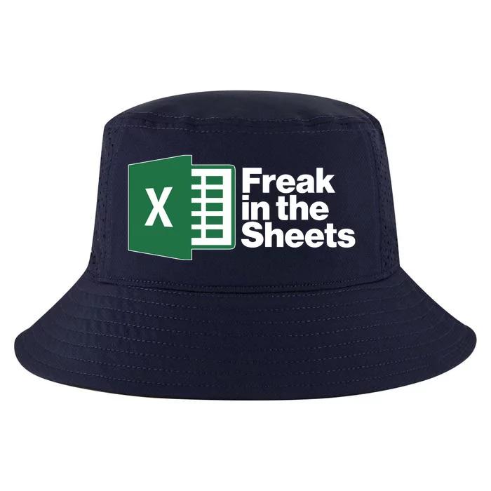 Funny Excel Freak In The Sheets Cool Comfort Performance Bucket Hat