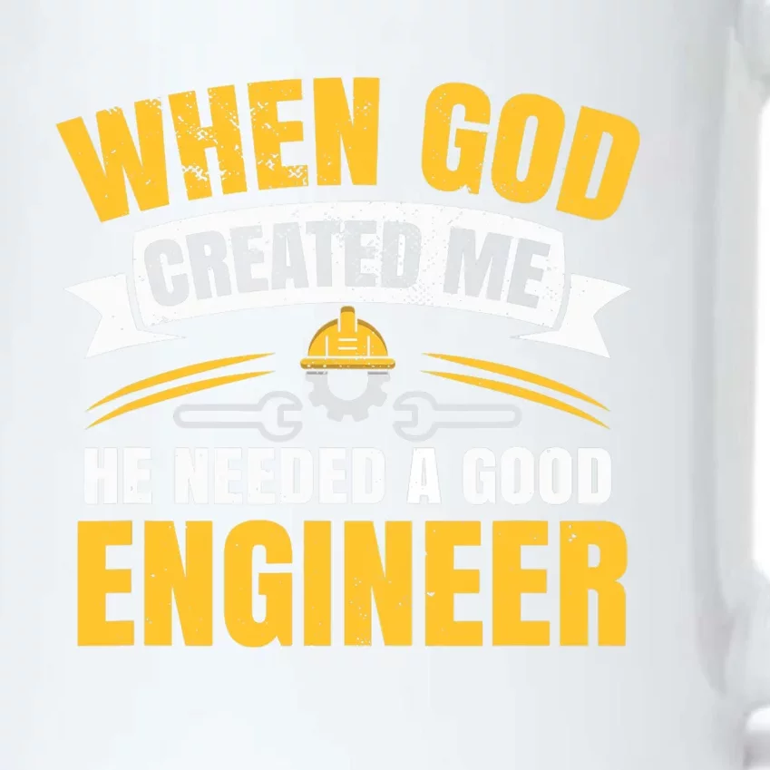 Funny Engineering Black Color Changing Mug