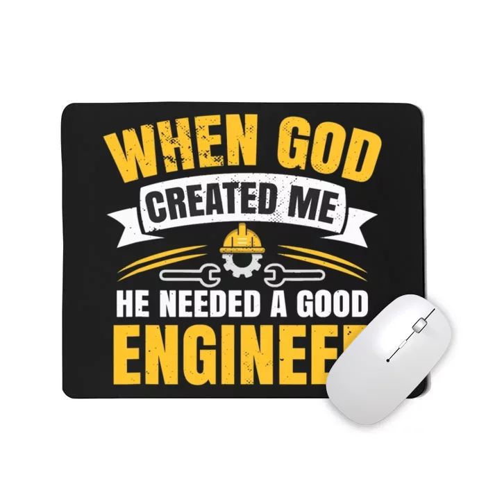 Funny Engineering Mousepad