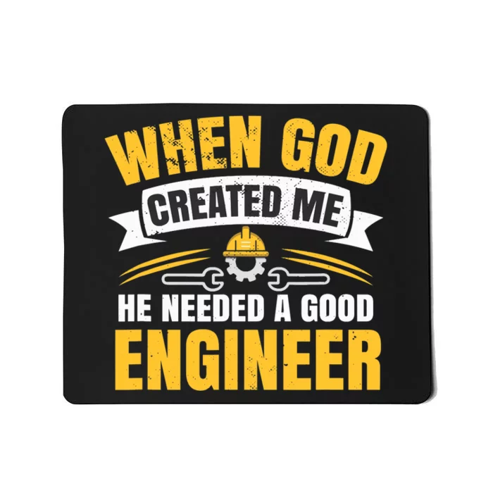 Funny Engineering Mousepad