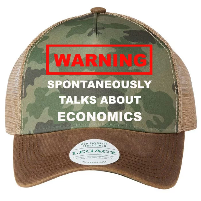 Funny Economist Funny Economics Professor Economics Lover Legacy Tie Dye Trucker Hat