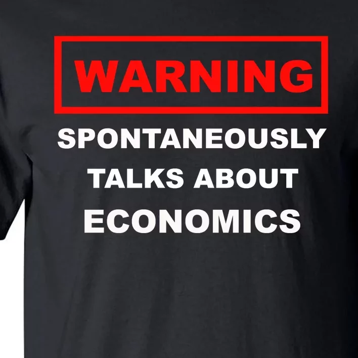 Funny Economist Funny Economics Professor Economics Lover Tall T-Shirt