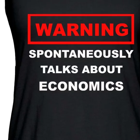 Funny Economist Funny Economics Professor Economics Lover Ladies Essential Flowy Tank