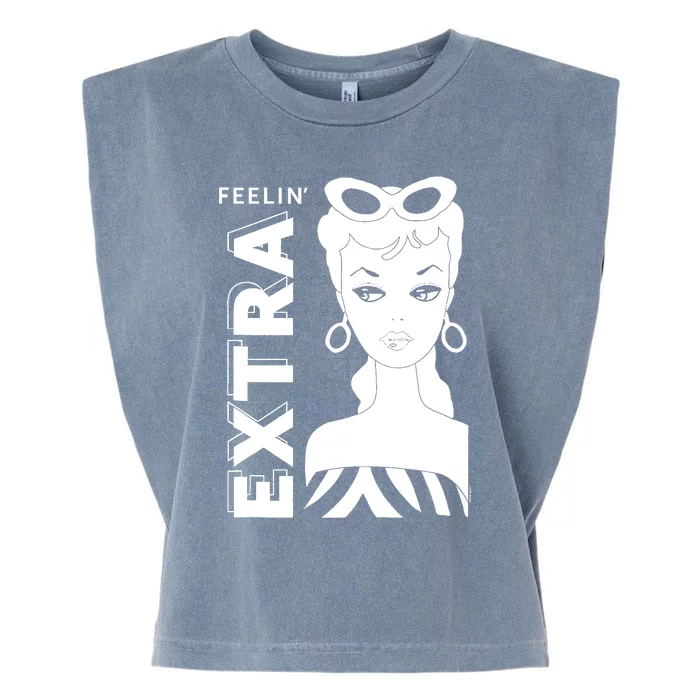 Feelin Extra Garment-Dyed Women's Muscle Tee