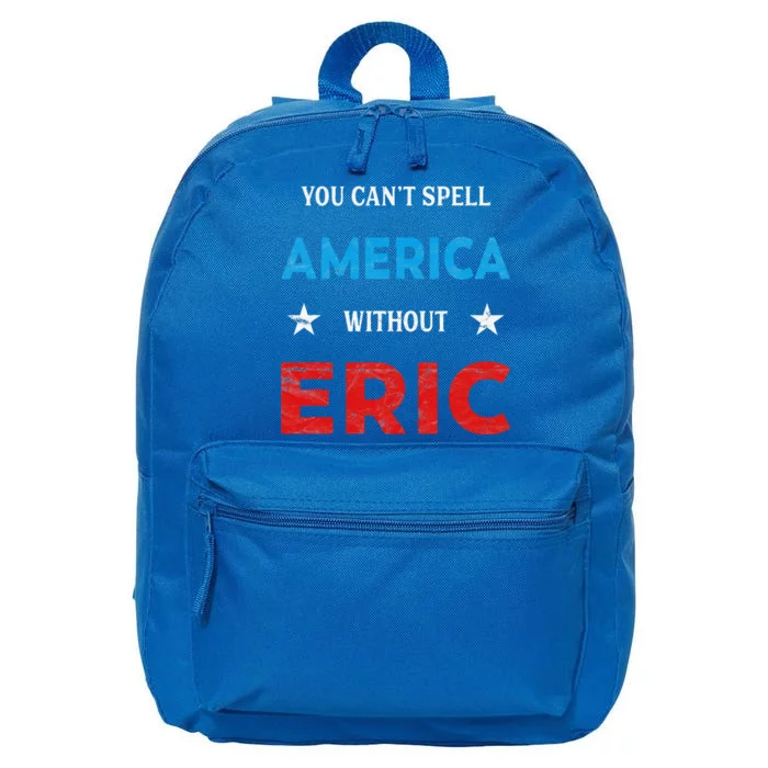 Funny Eric Fourth Of July Patriotism 16 in Basic Backpack