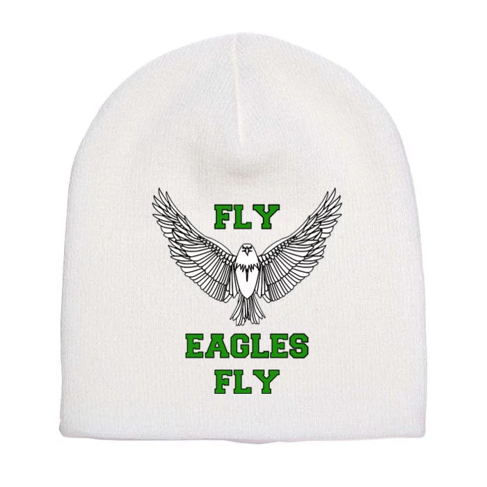 Fly Eagles Fly Philadelphia Short Acrylic Beanie