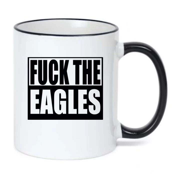 Fuck Eagles Black Color Changing Mug