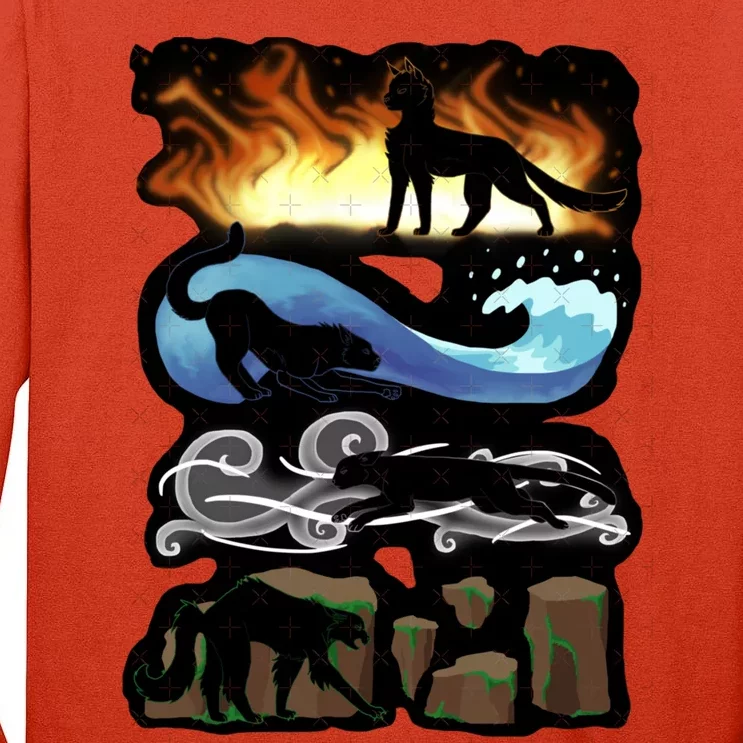 Four Elements Tall Long Sleeve T-Shirt