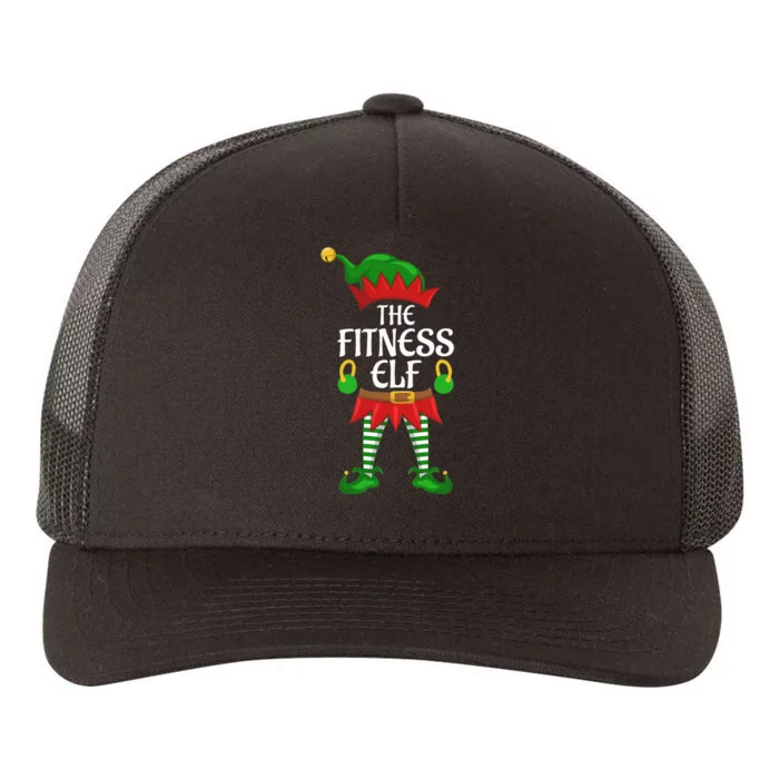 Fitness Elf Family Matching Group Christmas Party Yupoong Adult 5-Panel Trucker Hat