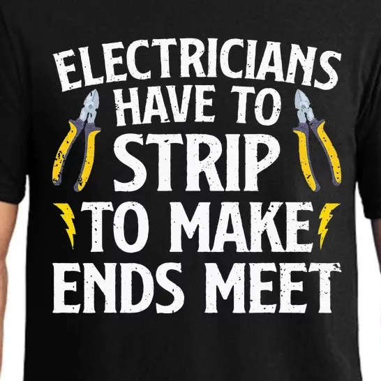 Funny Electrician For Wo Electrician Electrical Pajama Set