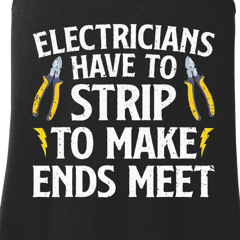 Funny Electrician For Wo Electrician Electrical Ladies Essential Tank