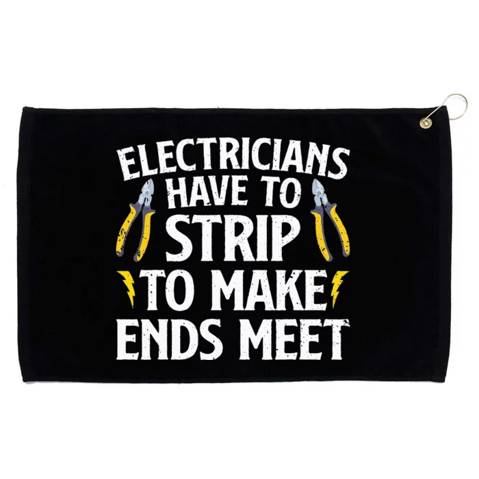 Funny Electrician For Wo Electrician Electrical Grommeted Golf Towel