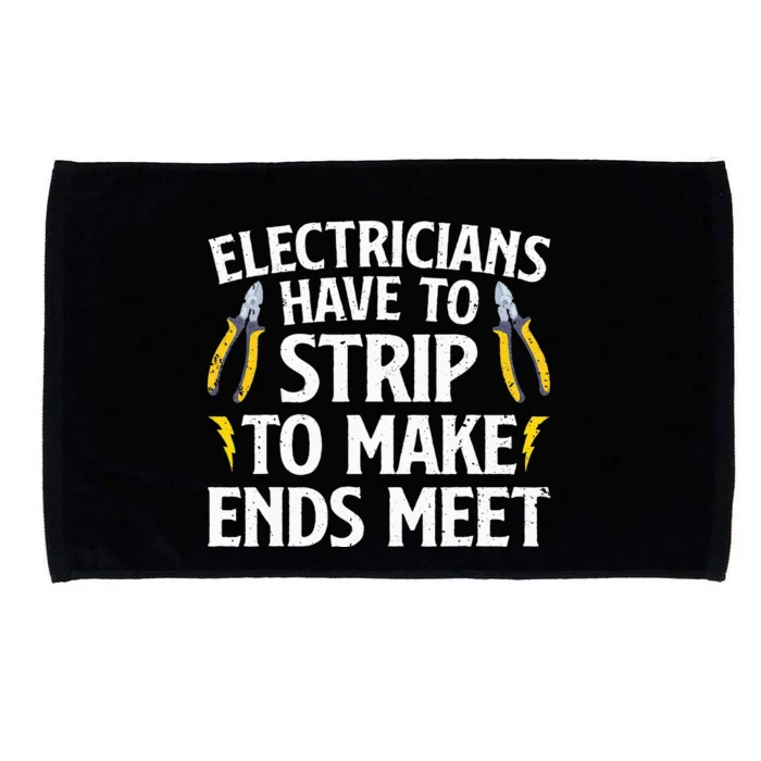 Funny Electrician For Wo Electrician Electrical Microfiber Hand Towel