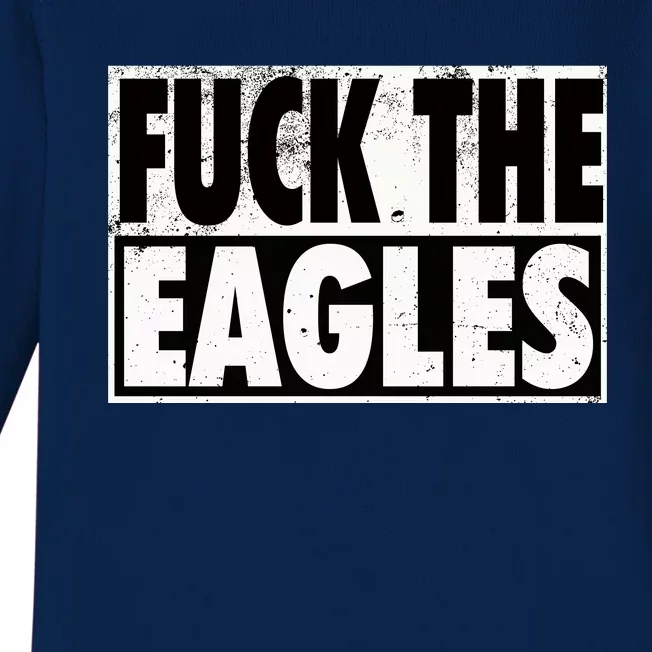 Fuck Eagles Baby Long Sleeve Bodysuit