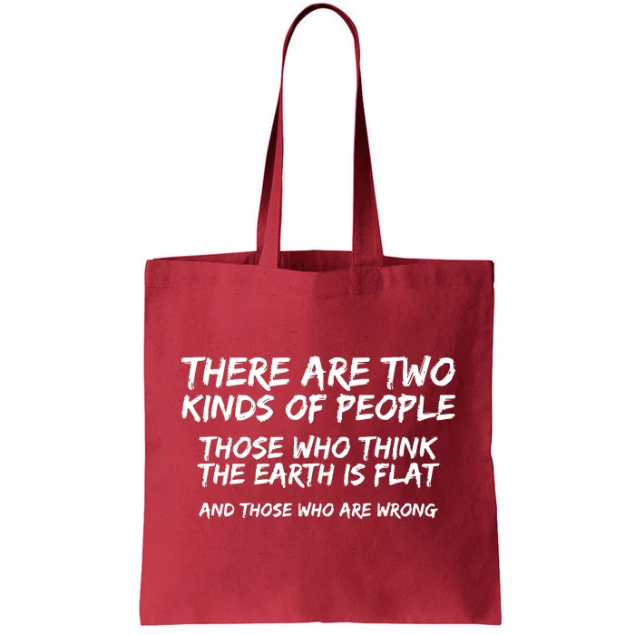 Flat Earth Flat Earth Society Tote Bag