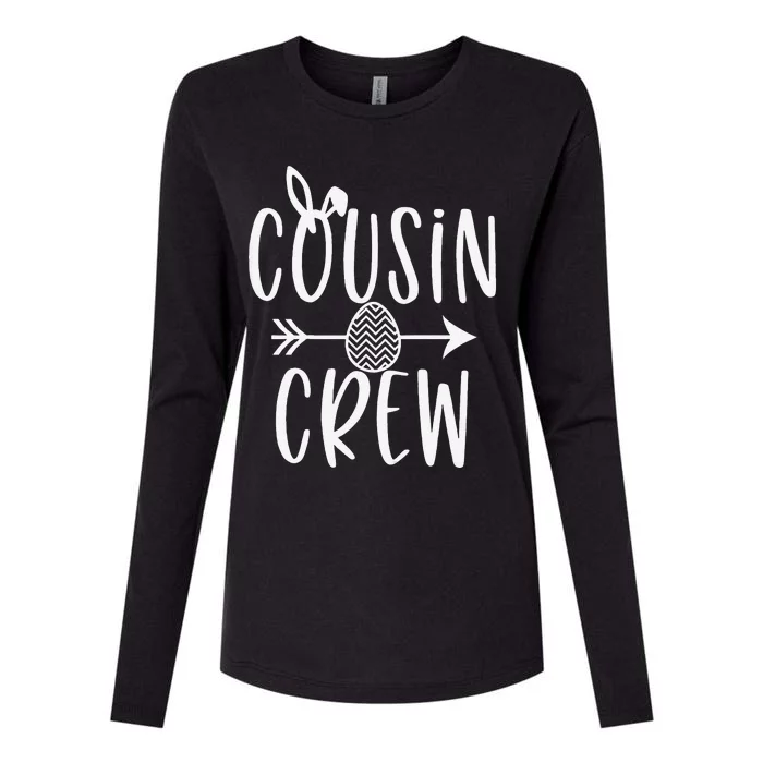 Funny Easter Gift For Cousin Cousin Crew Womens Cotton Relaxed Long Sleeve T-Shirt