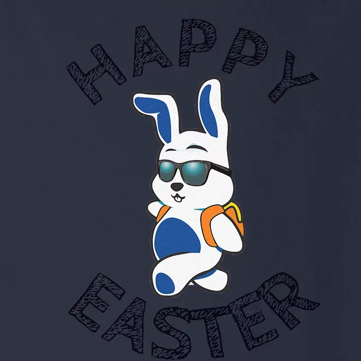 Funny Easter Gifts Top Bunny Happy Toddler Long Sleeve Shirt