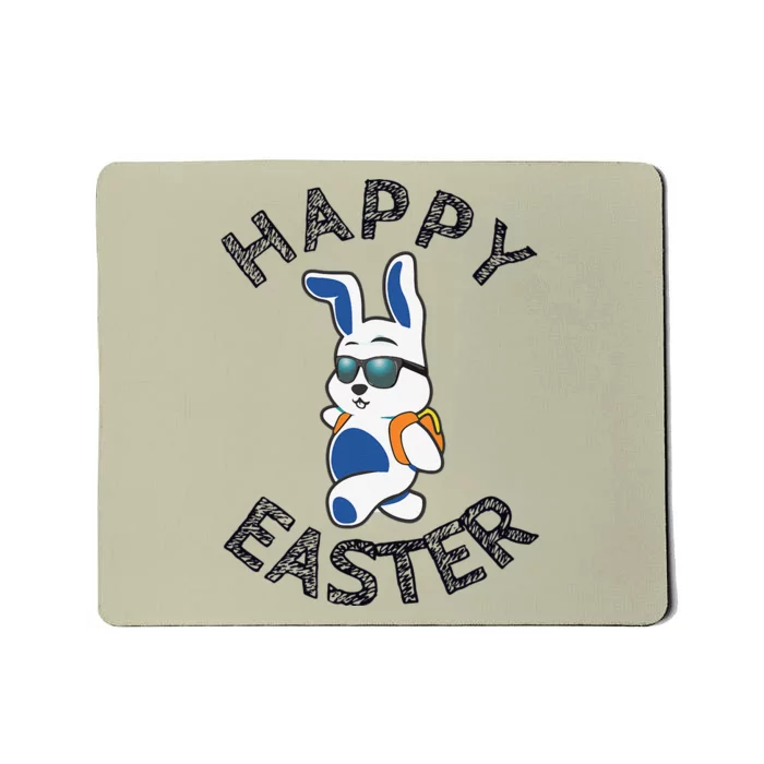 Funny Easter Gifts Top Bunny Happy Mousepad