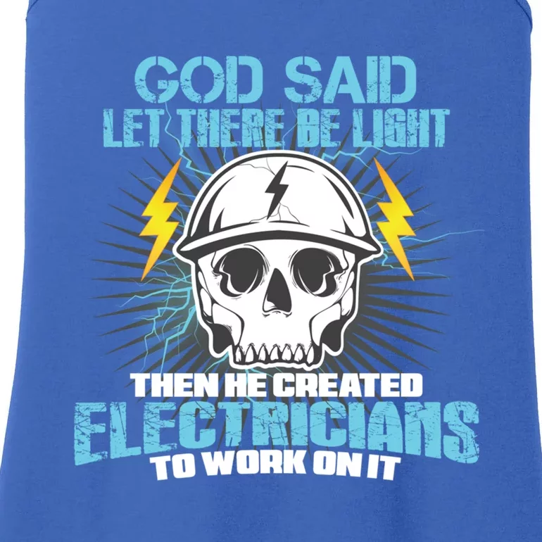 Funny Electrician Gift Electrician Gift Ladies Essential Tank