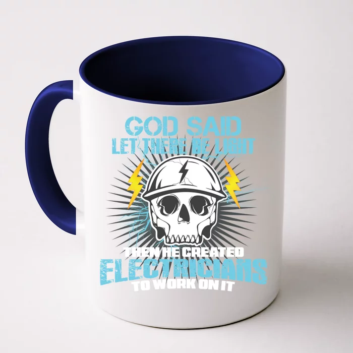 Funny Electrician Gift Electrician Gift Front & Back Coffee Mug