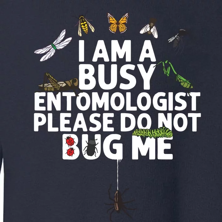 Funny Entomology Gift For Men Women Bug Lovers Toddler Sweatshirt