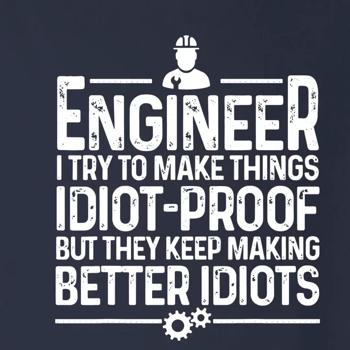 Funny Engineer Gift For Men Women Cool Engineering Mechanic Toddler Long Sleeve Shirt