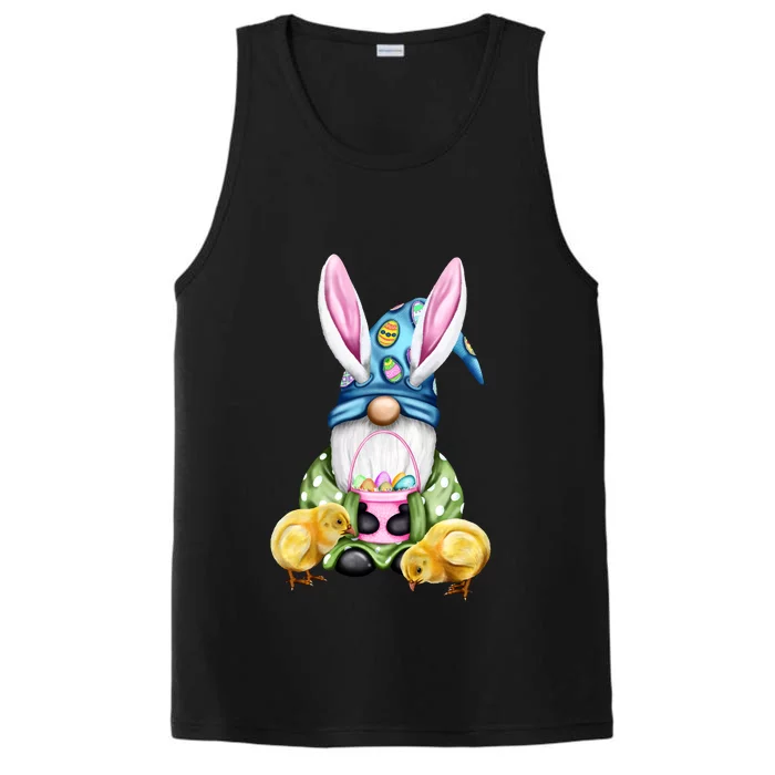 Funny Easter Gnome Performance Tank