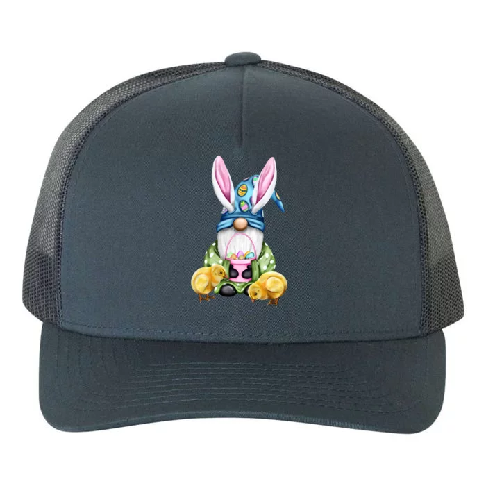 Funny Easter Gnome Yupoong Adult 5-Panel Trucker Hat