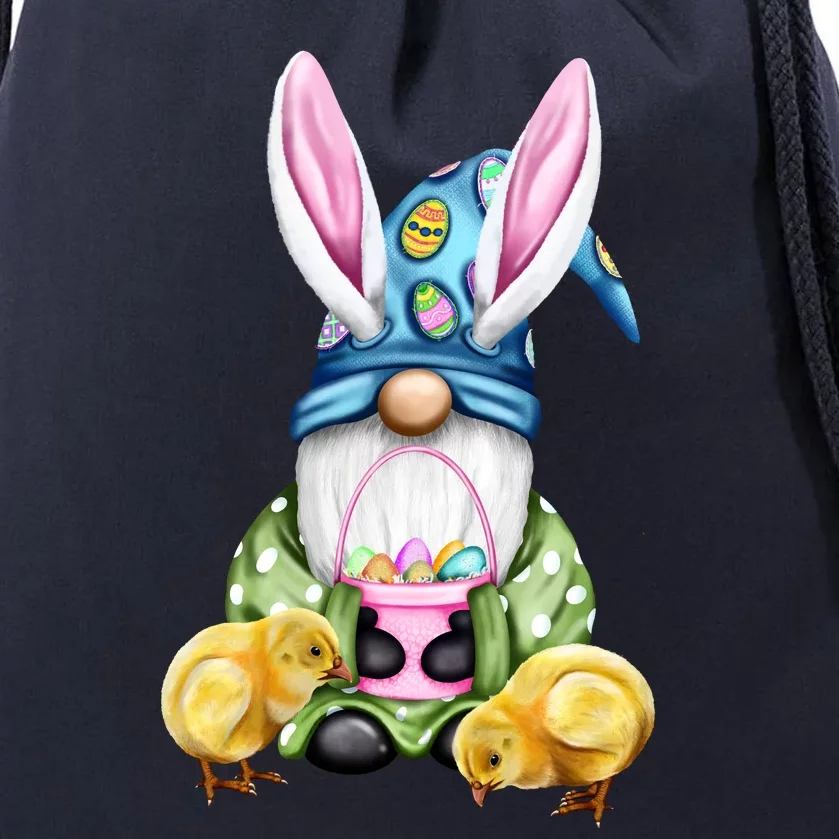 Funny Easter Gnome Drawstring Bag