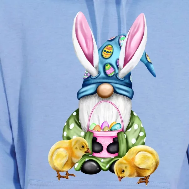 Funny Easter Gnome Unisex Surf Hoodie