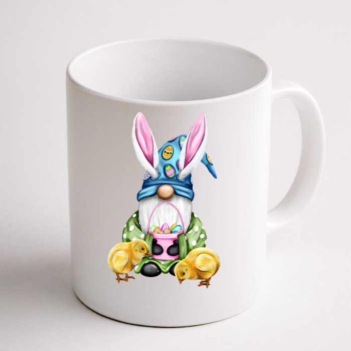 Funny Easter Gnome Front & Back Coffee Mug