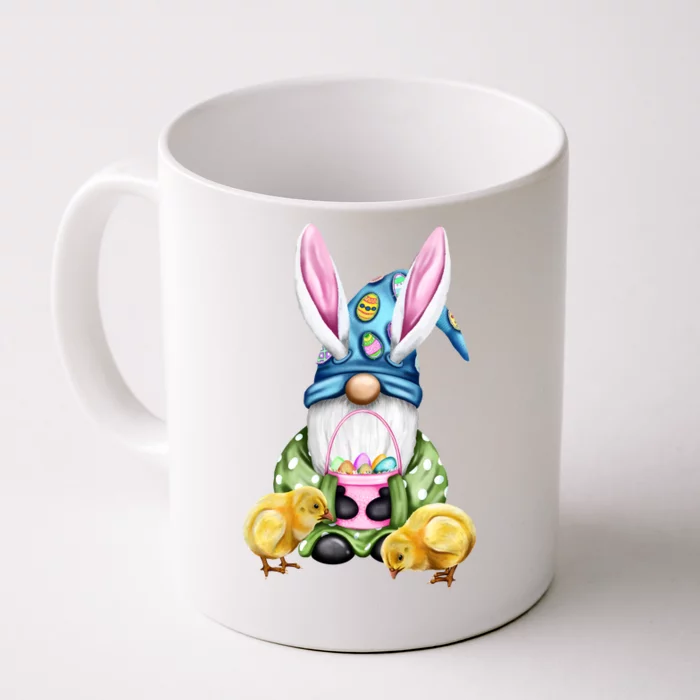 Funny Easter Gnome Front & Back Coffee Mug