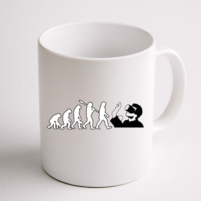 Funny Evolution Gaming For Gamers Meaningful Gift Front & Back Coffee Mug