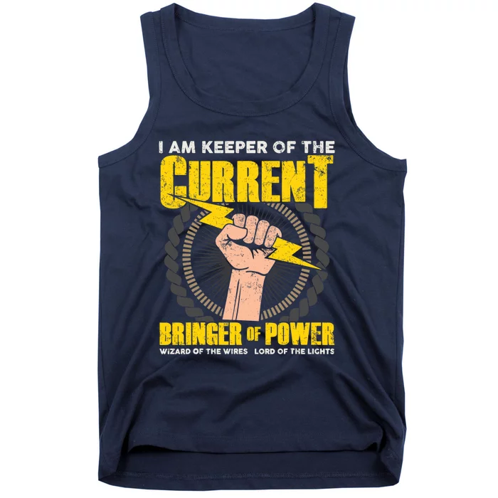 Funny Electrician Gifts Electrical Engineer Lineman Tank Top