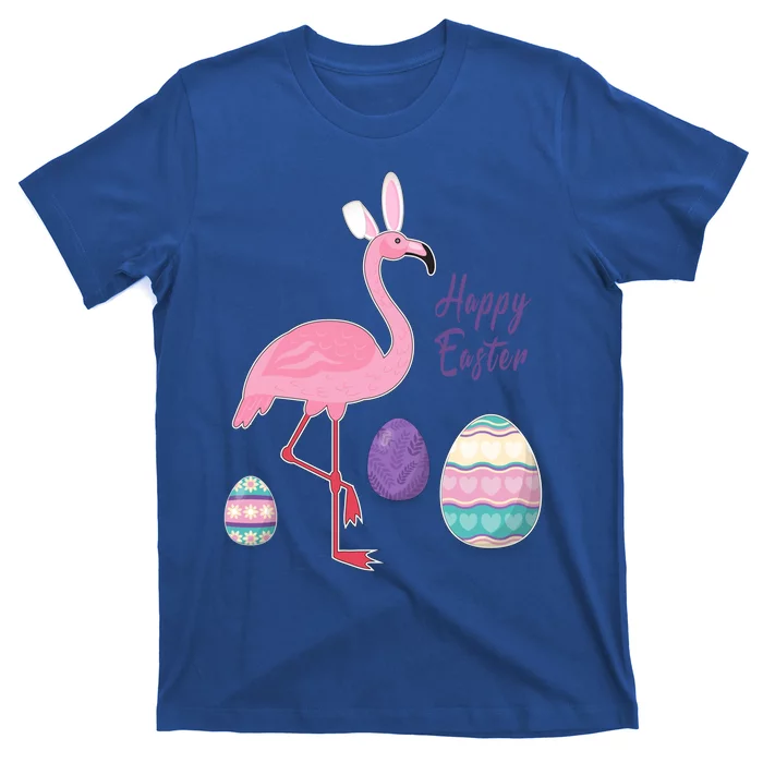 Flamingo Easter Gift Flamingo Easter Egg Hunting Funny Gift T-Shirt