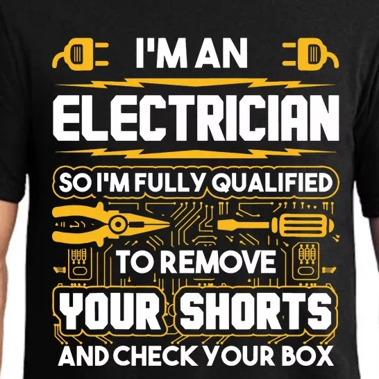 Funny Electrician Gifts Im An Electrician Pajama Set