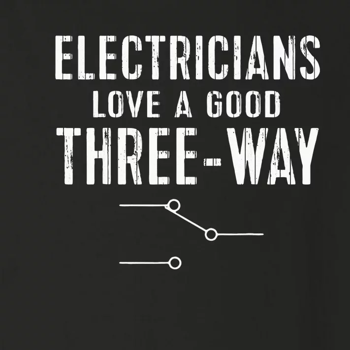 Funny Electrician Gift for Three Way Electrical Engineer Toddler Long Sleeve Shirt