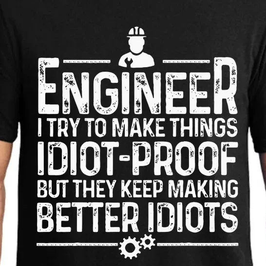 Funny Engineer Gift For Men Women Cool Engineering Mechanic Pajama Set