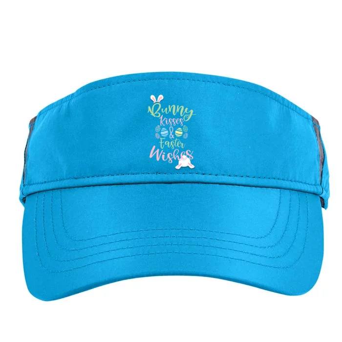 Fun Easter Holiday Greeting Bunny And Easter Wishes Funny Gift Adult Drive Performance Visor